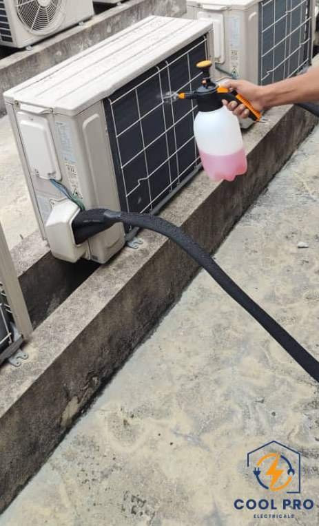Chemical Cleaning Service for Air Conditioner