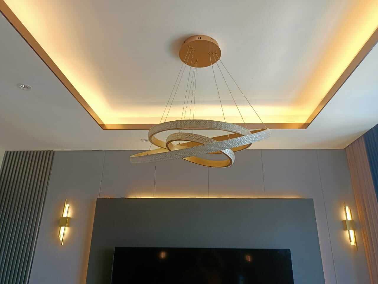 Indoor lights installation and wiring